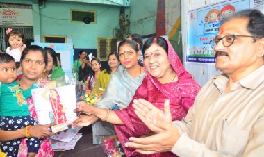 जिला स्तरीय स्वस्थ बालक बालिका स्पर्धा आयोजित
