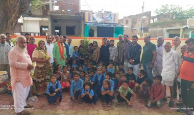 भीमाखेड़ी पंचायत परिसर में किया पौधारोपण