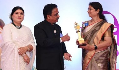 वंदना सोनी स्टार प्रेसिडेंट अवार्ड से सम्मानित हुई