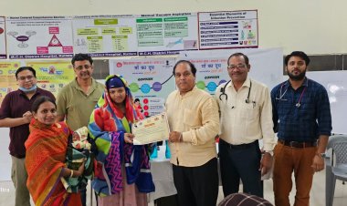 विश्व स्तनपान सप्ताह का शुभारंभ, एमसीएच में गर्भवती महिलाओं को स्तनपान की जानकारी दी