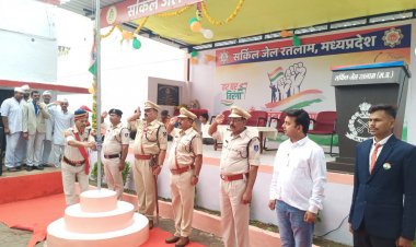 सर्किल जेल में मनाया स्वतंत्रता दिवस