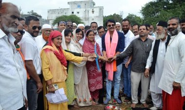 शैरानीपुरा कब्रस्तान के बाहर नाले में डलेगें सीमेन्ट कांक्रीट पाईप