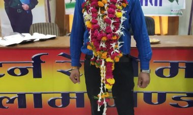 गौरव दुबे बने वेस्टर्न रेलवे मजदूर संघ के सहायक मंडल मंत्री