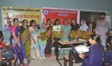 महाविद्यालय में पोषण क्विज खेलो, जानो, जीतो का आयोजन