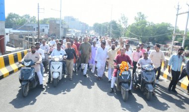 जावरा ओवर ब्रिज का लोकार्पण,शहरवासियों को मिली राहत