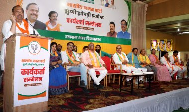 रतलाम को प्रदेश का पहला झुग्गी मुक्त नगर बनाएंगे - चेतन्य काश्यप