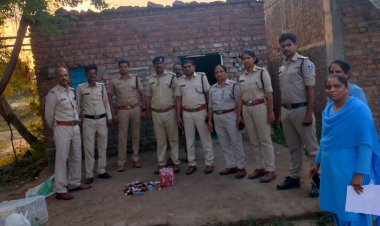 आबकारी विभाग ने 4 जगह से अवेध शराब जब्त की