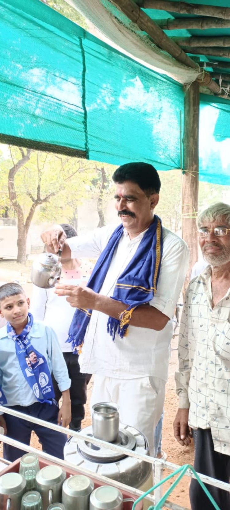 -आजाद समाज पार्टी के उम्मीदवार दिलावर मामा शहर से गांव तक कर रहे सघन जनसंपर्क