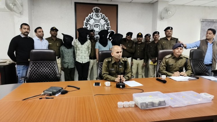 रतलाम में बड़ी चोरी का पर्दाफाश : नीमच की बांछड़ा गैंग ने वारदात को दिया था अंजाम, चार आरोपी गिरफ्तार, दो की तलाश