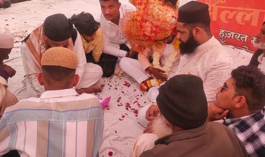 31 जोड़ों ने थामा एक-दूसरे का हाथ, जश्ने गोसिया कमेटी ने सर्वधर्म निशुल्क विवाह सम्मेलन में करवाई ब्याह-शादी