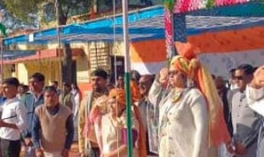 नामली में उत्साह से मनाया गणतंत्र दिवस, हुए रंगारंग कार्यक्रम