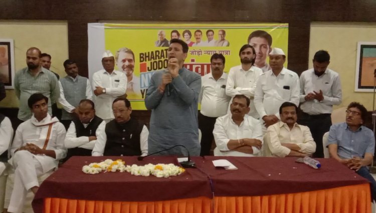राहुल गांधी की भारत जोड़ो यात्रा को लेकर रतलाम पहुंचे जीतू पटवारी