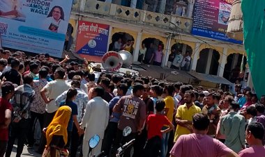 जावरा में गोवंश के बछडे का सिर काटरकर मंदिर में फेंका, हिंदू संगठनों ने कराया जावरा बंद, पुलिस बल तैनात, दो संदिग्ध हिरासत में