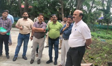 गुलाब चक्कर को सांस्कृतिक स्थल के रुप में विकसित करने पर जोर - कलेक्टर निरीक्षण करने पहुंचे तो इस स्थान को लेकर कार्ययोजना बनाने के निर्देश दिए, ग्रामीण एसडीएम कार्यालय का निरीक्षण भी किया