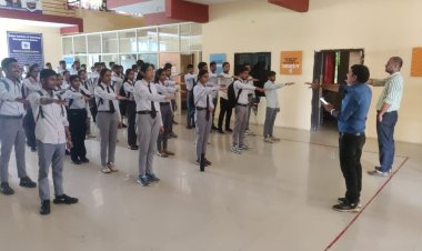 -सृजन महाविद्यालयम में विद्यार्थियों ने ली नशामुक्ति की शपथ -बाल संरक्षण व किशोर सशक्तीकरण कार्यक्रम