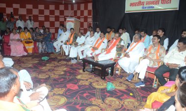 भाजपा की नींव के पत्थर है कार्यकर्ता- शाह - प्रथम नगर आगमन पर प्रभारी मंत्री का भाजपाईयों ने किया स्वागत सम्मान