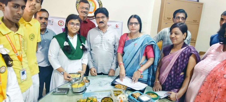 -शासकीय उत्कृष्ट स्कूल में पौष्टिक व्यंजन प्रतियोगिता का आयोजन किया, विद्यार्थियों को बताए पोष्टिक व्यंजन के महत्व और जंक फूड के खतरे