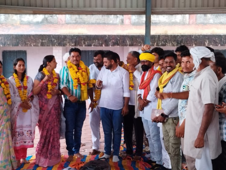 भारत आदिवासी पार्टी का सदस्यता अभियान: रतलाम के बाजना में पार्टी के विस्तार के लिए नई कार्यकारिणी का गठन