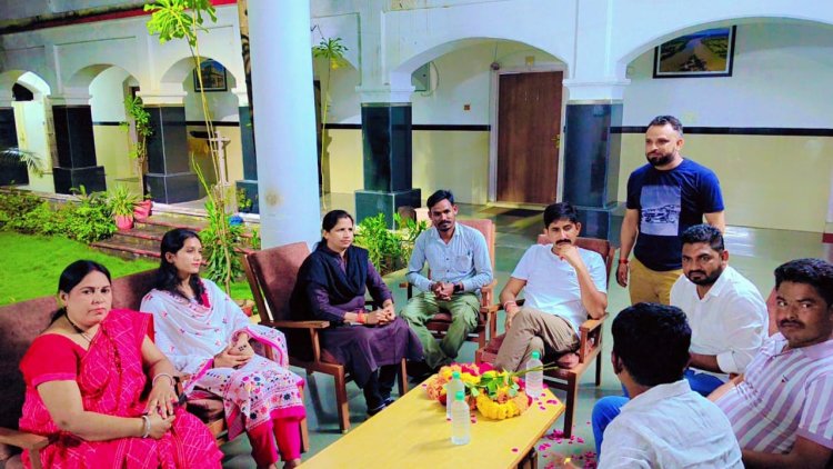 बांसवाड़ा-डूंगरपुर सांसद पहुंचे रतलाम, पार्टी सदस्यों से मुलाकात की, स्वागत हुआ