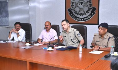 जिला शांति समिति की बैठक आयोजित की गई