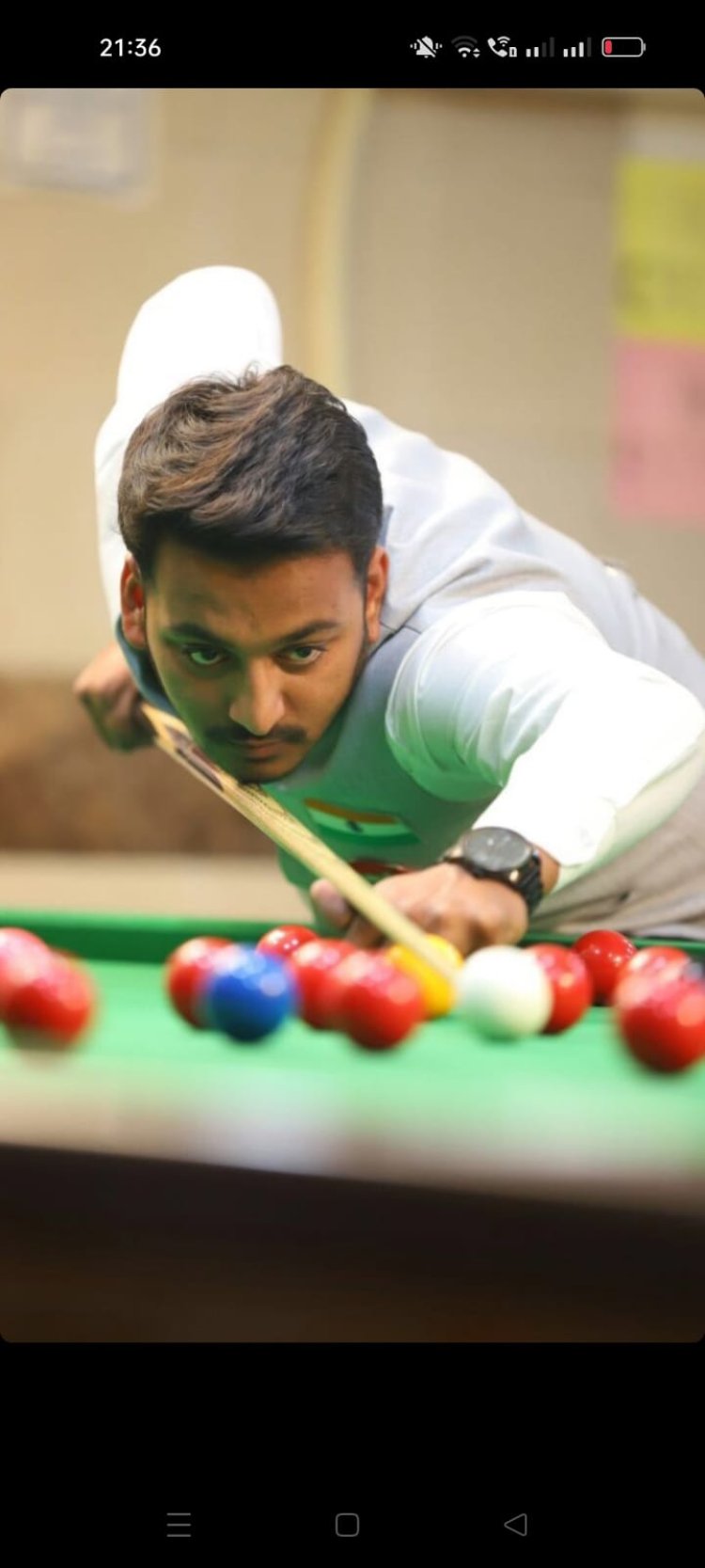 राष्ट्रीय स्नूकर कांस्य पदक विजेता मोहम्मद हुसैन खान दोहा (कतर) में आयोजित वर्ल्ड स्नूकर चैंपियनशिप में लेंगे भाग