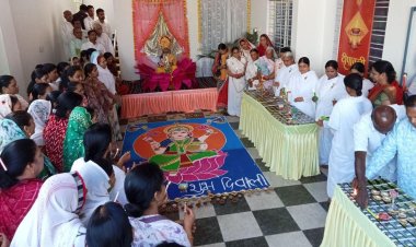 रतलाम:ब्रह्माकुमारी सेवा केंद्र पर मनाया दीपावली पर्व