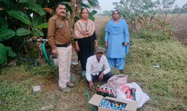 आबकारी विभाग ने 23 हजार से अधिक रुपए की मदिरा जब्त