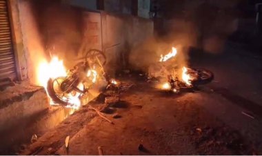 भीलो की खेड़ी में रात में दो पक्षों में हुआ विवाद, पथराव-आगजऩी हुई, एक युवती भी घायल, पुलिस बल तैनात