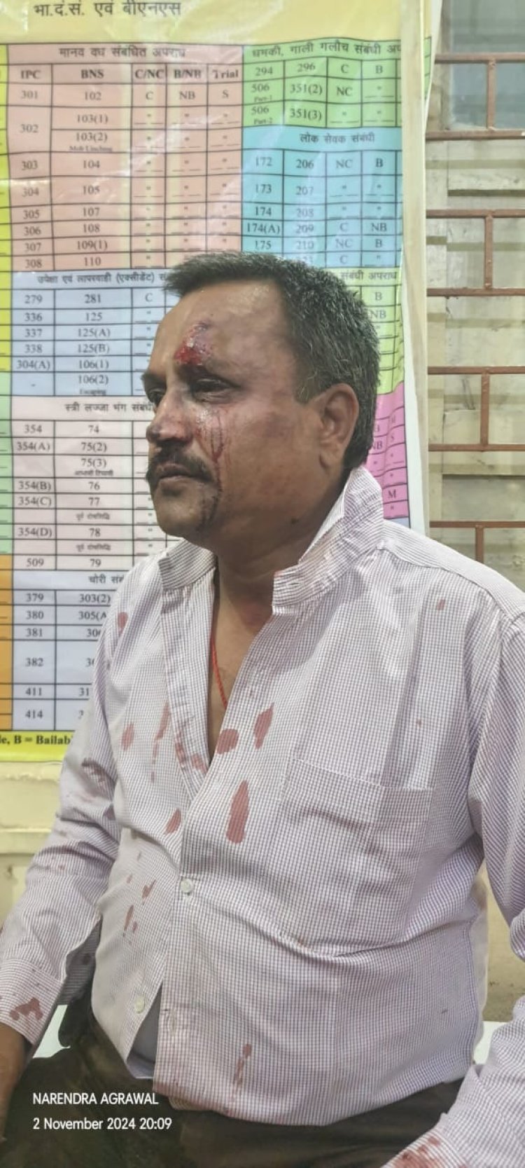 सीएम के गृह जिले में गुण्डागर्दी चरम पर, पुलिस के बाद अब पत्रकार के साथ मारपीट गाड़ी टकराने की बात पर हुए विवाद पर रतलाम के पत्रकार नरेन्द्र अग्रवाल के साथ मारपीट, आईसीयू में भर्ती,