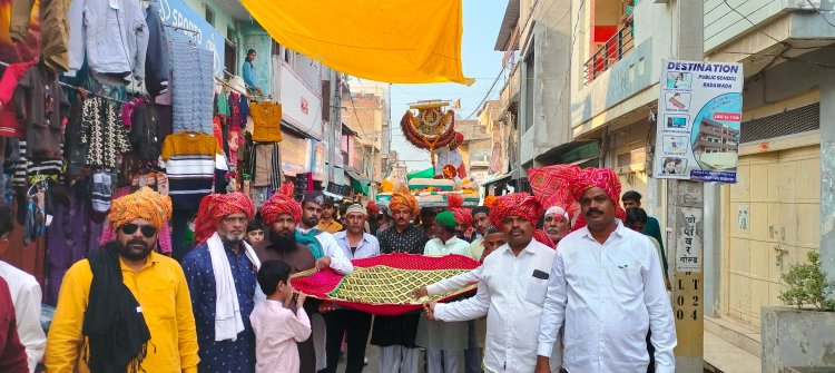 बाबा फरीद की दरगाह पर 781 वे उर्स में उमड़ें जायरीन , की अमन की दुआ दूर दूर से आए श्रद्धालु, चढ़ाई चादर, हिंदू मुस्लिम दिखे साथ