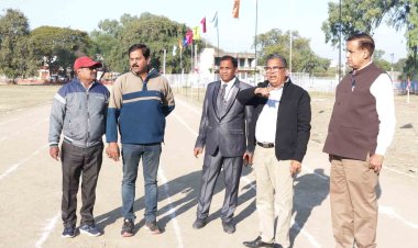 खेल चेतना मेला के लिए तैयार हो रहे शहर के मैदान - क्रीडा भारती व चेतन्य काश्यप फाउंडेशन का आयोजन - आयोजन समिति और खेल संयोजकों ने लिया जायजा