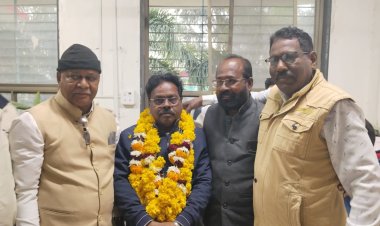 एससी-एसटी एसोसिएशन रतलाम मंडल का रायकवार नेअध्यक्ष का पदभार ग्रहण किया