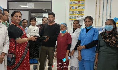 बेटी के जन्मदिन पर बांटे मरीजों को कंबल, डीन डॉ. मुथा ने कहा यह कार्यक्रम हमें दूसरों की सेवा करने और उनकी मदद करने का देते हैं अवसर