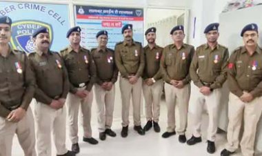 उत्कृष्ट सेवा मेडल से सम्मानित हुए रतलाम के 23 पुलिसकर्मी, एसपी बोले-मेडल की चमक की तरह अब काम भी चमकाना