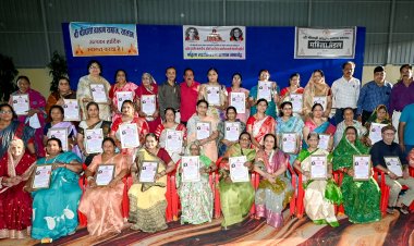 श्री श्रीमाली ब्राह्मण समाज ने महिला दिवस पर किया वीरांगना मातृशक्ति का सम्मान