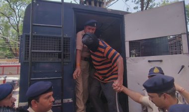 जयपुर ब्लास्ट की साजिश में शामिल फिरोज को जेल रिमांड पर भेजा, भारी पुलिस बल की मोजुदगी में किया कोर्ट में पेश