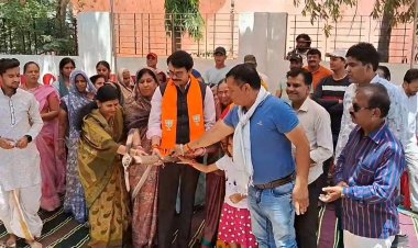 वार्ड क्रमांक 13 में होंगे 40 लाख के विकास कार्य, महापौर प्रहलाद पटेल ने किया विकास कार्यो का भूमि पूजन