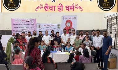 सेवा ही धर्मज्ज् की भावना से हुआ नि:शुल्क दवा वितरण कार्यक्रम, महिला मातृ दिवस पर जैन सोशल ग्रुप रतलाम एलीट और पद्मश्री डॉ लीला जोशी की संस्था "एक नई पहल" की संयुक्त पहल