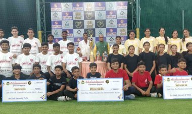 माहेश्वरी डोमिनटर्स, गर्ल्स और जूनियर लीजेंड्स विजेता - दो दिवसीय माहेश्वरी प्रीमियर लीग का आयोजन