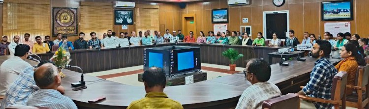 योग के प्रति जागरुकता बढ़ाने मंडल कार्यालय में हुई योग पर चर्चा