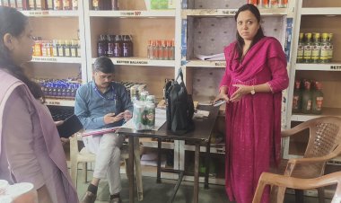 बगैर फूड लाइसेंस के चल रही थी पद्मश्री शराब दुकान, खाद्य विभाग की टीम जांच करने पहुंची तो खुल  गई पोल, expiry डेट की बियर बेचने  पर जांच करने पहुंची थी टीम, सैंपल जांच के लिए लिएके लिए