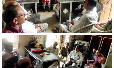 सीएमएचओ सहित विभागीय अधिकारियों ने मैदानी स्तर पर भ्रमण कर स्वास्थ्य कार्यक्रमों की मॉनिटरिंग की