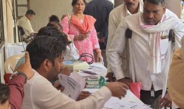 जनपद पंचायत रतलाम में शिविर में 72 दिव्यांग एवं 06 वृऋजन हितग्राहियों का चिन्हांकन