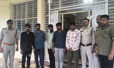 पवन चक्की से केबल चोरी करने वाली गैंग पकड़ाई, 11 लाख से अधिक की चोरी गई सामग्री जब्त, डीडी नगर और औद्योगिक क्षेत्र थाने की संयुक्त कार्रवाई