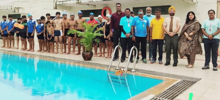 हिमालय स्कूल में आयोजित हुई तहसील स्तरीय तैराकी प्रतियोगिता, विभिन्न स्कूलों के विद्यार्थियो ने भी हिस्सा लिया, चयनित विद्यार्थी जिला स्तरीय स्पर्धा में जाएंगे