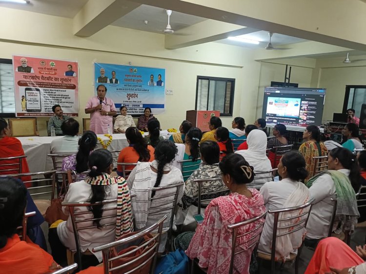 आयुष्मान वय वंदना कार्ड का वितरण आशा कार्यकर्ता करें- गोविंद काकानी, आयुष्मान योजना अंतर्गत नवाचारों का शुभारंभ कार्यक्रम संपन्न