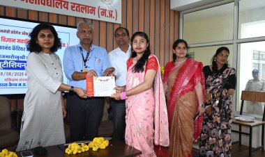 अल्पावधि रोजगारउन्मुखी  ब्यूटीशियन प्रशिक्षण का समापन