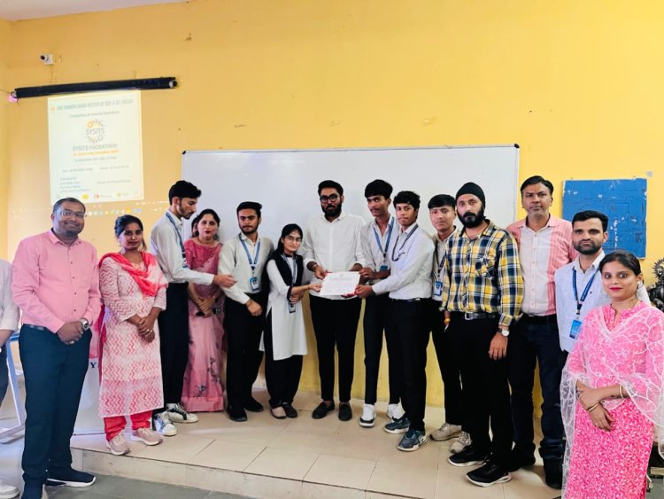 श्री योगींद्र सागर इंस्टिट्यूट रतलाम में स्मार्ट इंडिया इंटरनल हैकेथॉन 2025 का सफल आयोजन