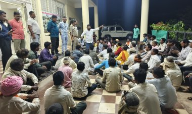 धबाईपाड़ा में खदान कब्जे को लेकर विवाद के बाद थाने का घेराव, आश्वासन के बाद माने ग्रामीण