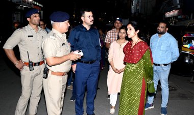 दीपावली से पहले शहर का यातायात सुधारने सडक़ पर उतरे कलेक्टर-एसपी -सडक़ किनारे अतिक्रमण हटेगा, गलत पार्किंग वालों पर भी होगी कार्रवाई